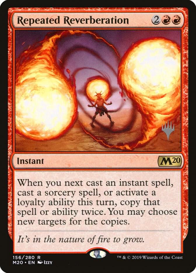 Repeated Reverberation (156) [Core Set 2020 Promos]