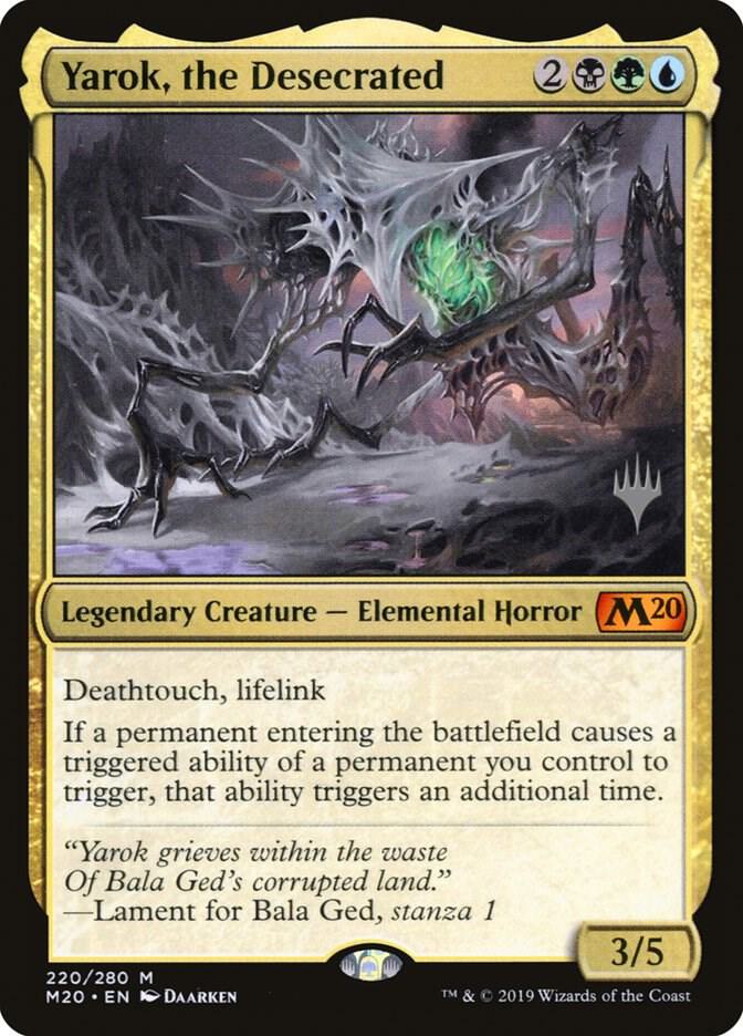 Yarok, the Desecrated (220) [Core Set 2020 Promos]