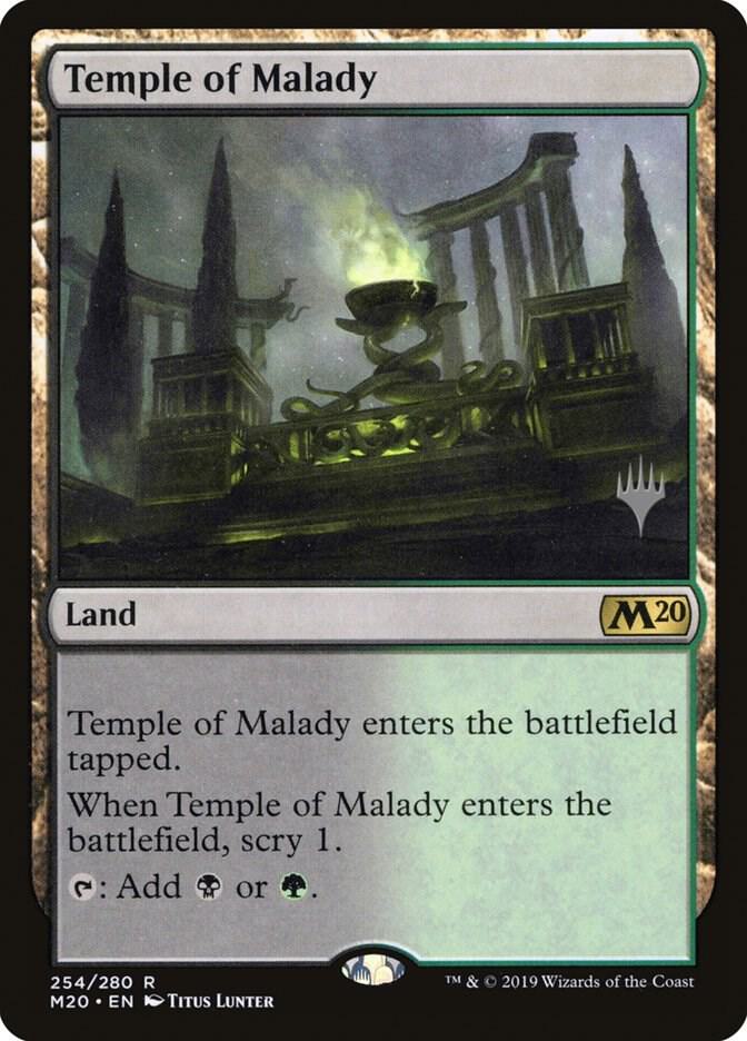 Temple of Malady (254) [Core Set 2020 Promos]