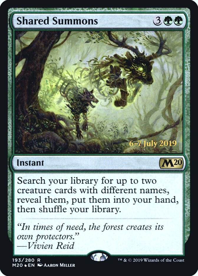 Shared Summons (193) [Prerelease Cards]