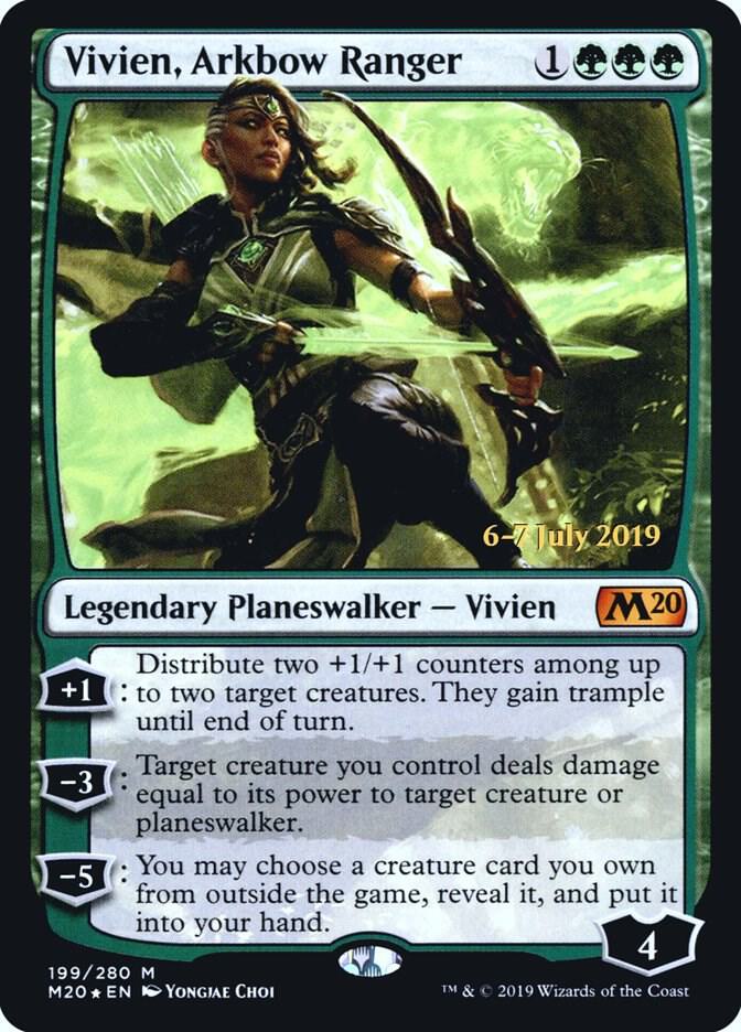 Vivien, Arkbow Ranger (199) [Prerelease Cards]