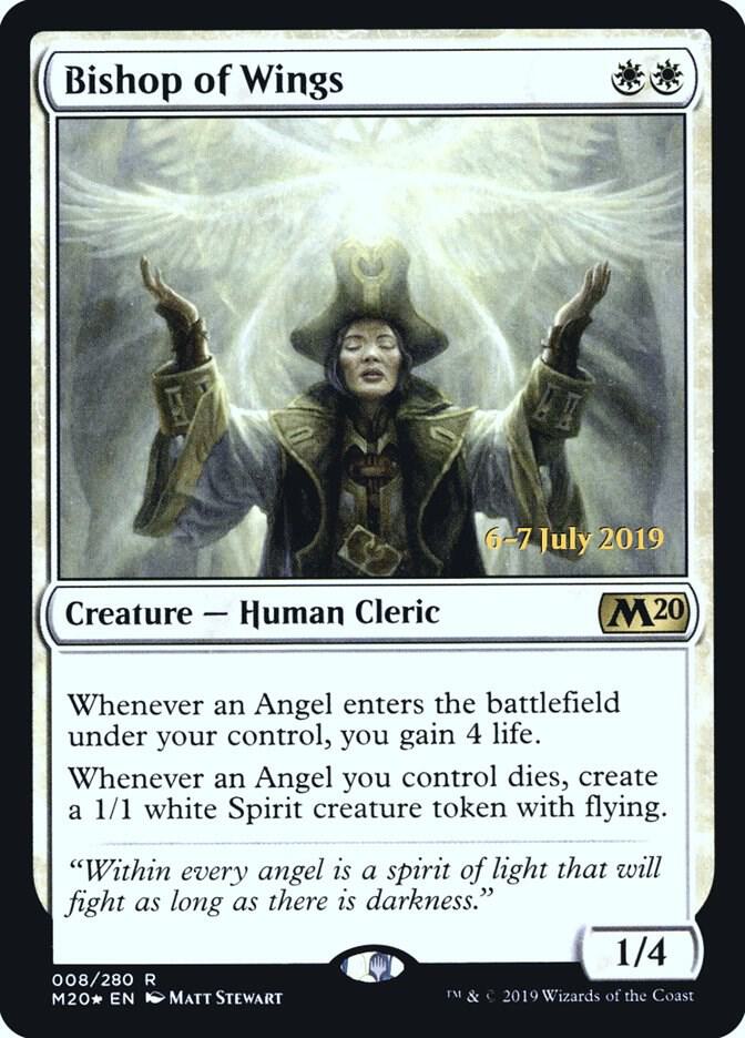 Bishop of Wings (8) [Prerelease Cards]