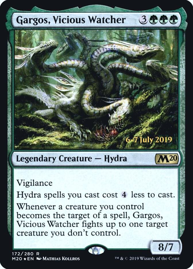 Gargos, Vicious Watcher (172) [Prerelease Cards]