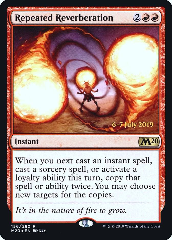 Repeated Reverberation (156) [Prerelease Cards]