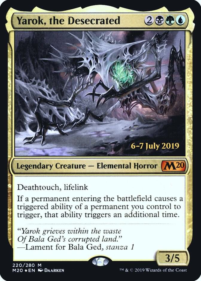 Yarok, the Desecrated (220) [Prerelease Cards]