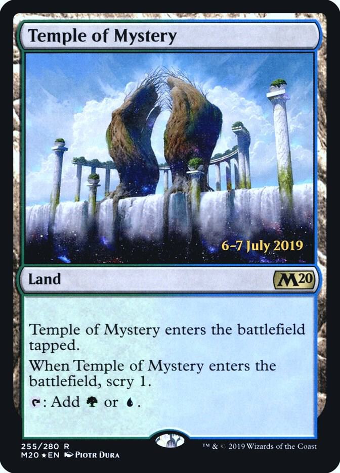 Temple of Mystery (M20) (255) [Prerelease Cards]