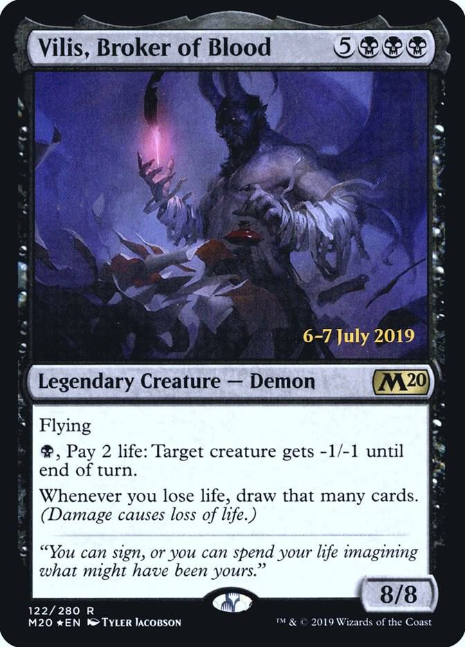 Vilis, Broker of Blood (122) [Prerelease Cards]