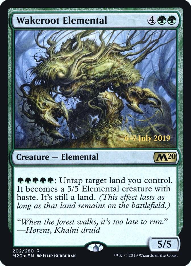 Wakeroot Elemental (202) [Prerelease Cards]