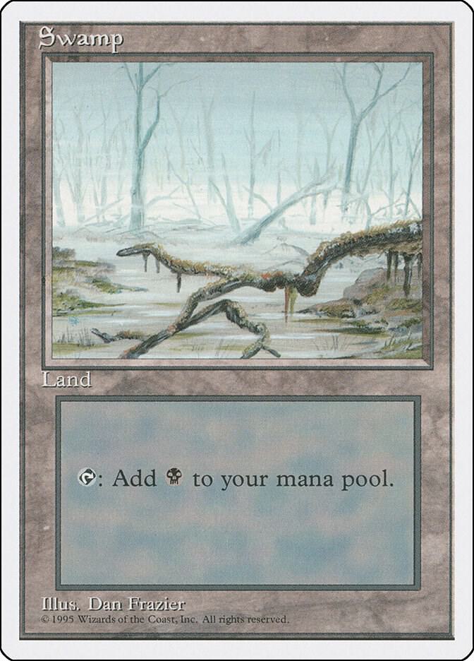 Swamp (A) (192) [Fourth Edition]