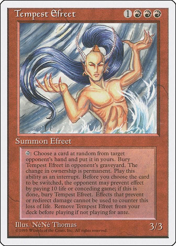 Tempest Efreet (225) [Fourth Edition]