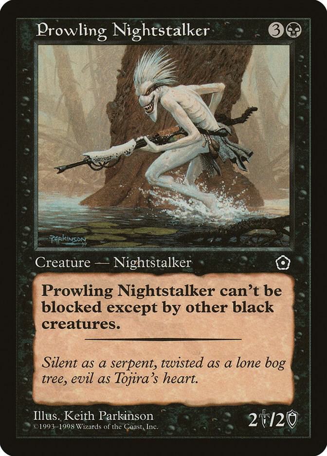 Prowling Nightstalker (83) [Portal Second Age]