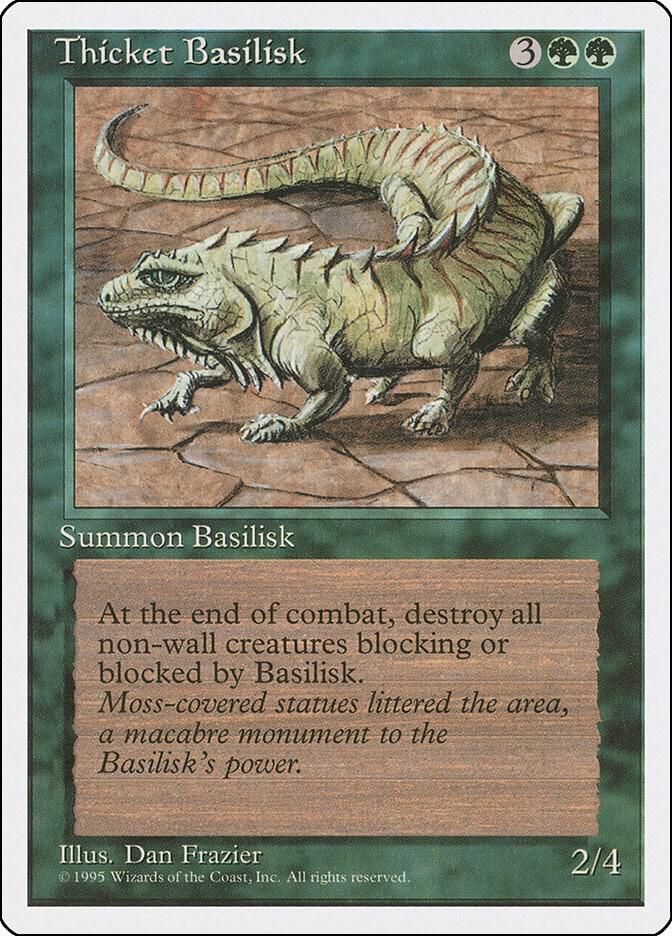 Thicket Basilisk (274) [Fourth Edition]