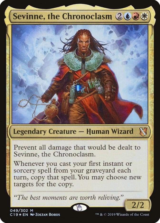 Sevinne, the Chronoclasm (49) [Commander 2019]