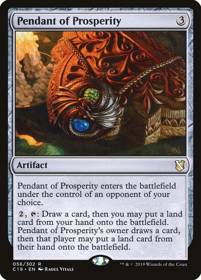 Pendant of Prosperity (56) [Commander 2019]