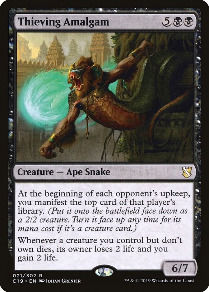Thieving Amalgam (21) [Commander 2019]