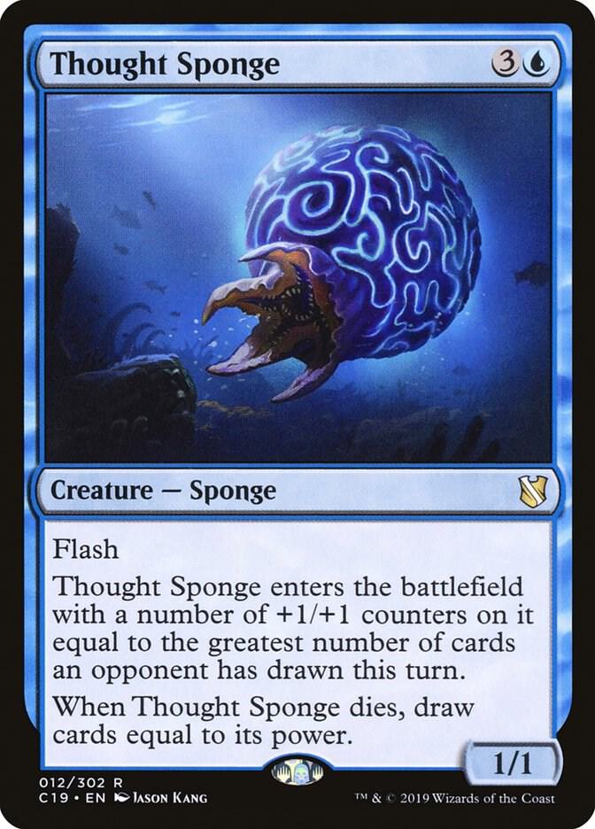 Thought Sponge (12) [Commander 2019]