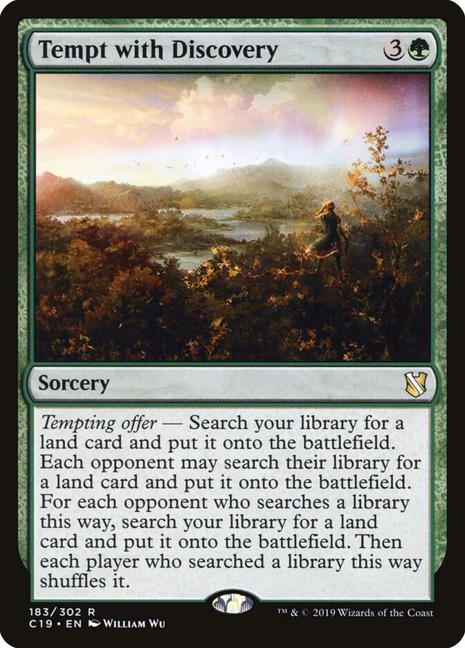 Tempt with Discovery (183) [Commander 2019]