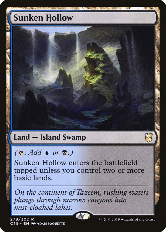 Sunken Hollow (278) [Commander 2019]
