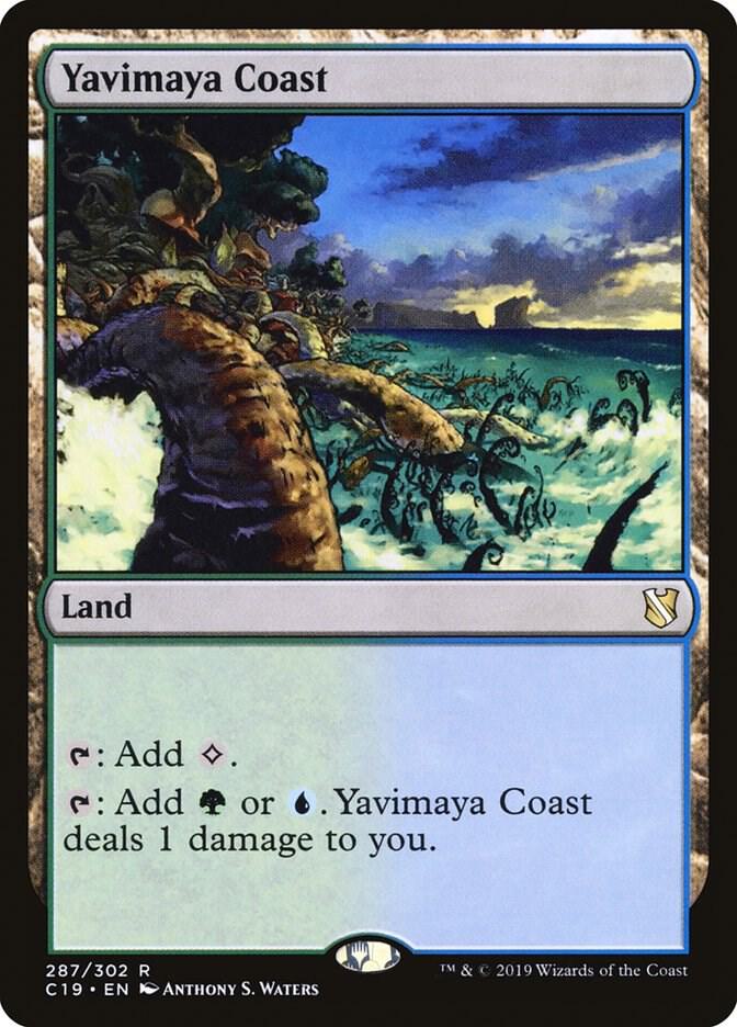 Yavimaya Coast (287) [Commander 2019]