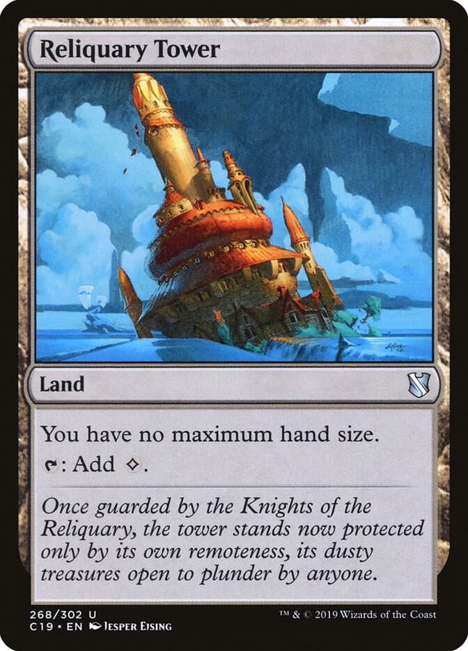 Reliquary Tower (268) [Commander 2019]