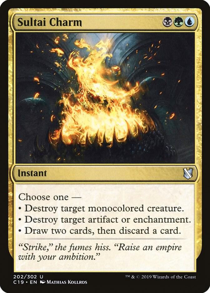 Sultai Charm (202) [Commander 2019]