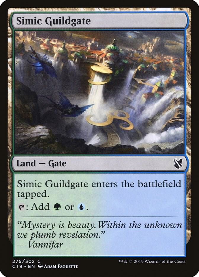 Simic Guildgate (275) [Commander 2019]