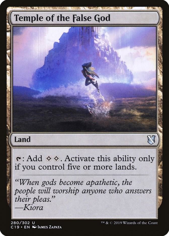 Temple of the False God (280) [Commander 2019]
