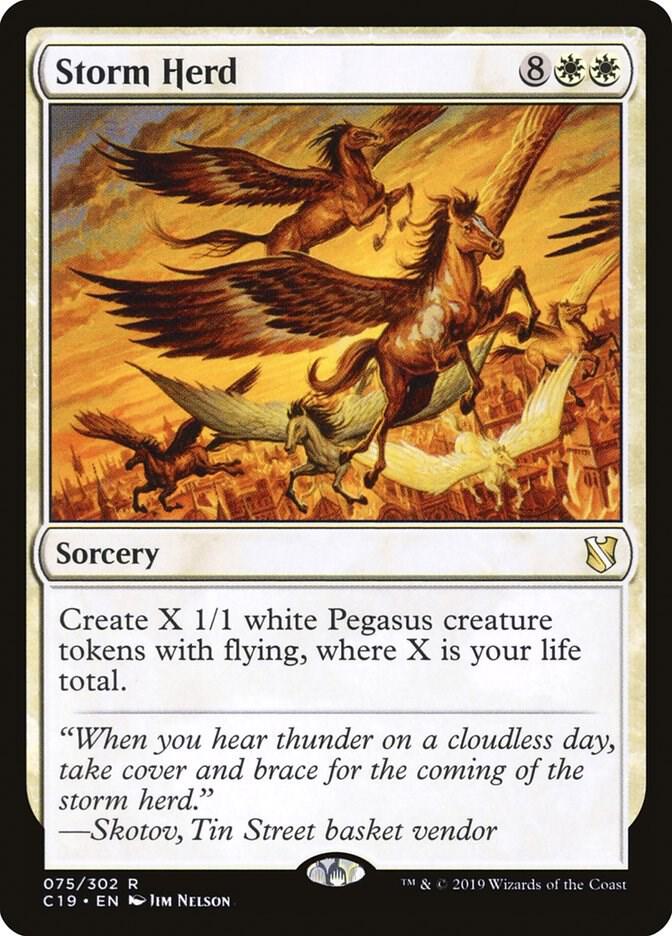 Storm Herd (75) [Commander 2019]