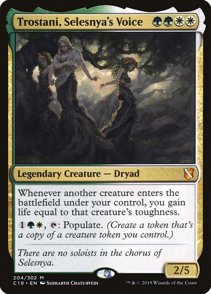 Trostani, Selesnya's Voice (204) [Commander 2019]