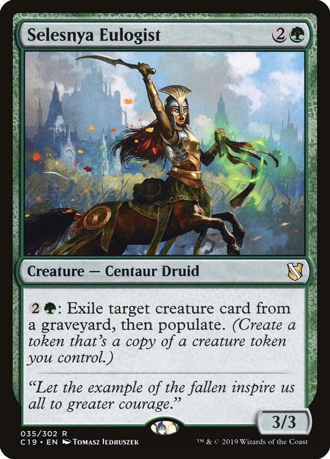 Selesnya Eulogist (35) [Commander 2019]