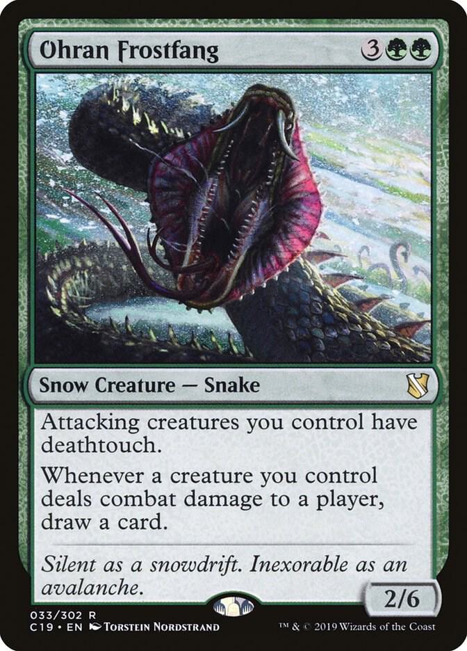 Ohran Frostfang (33) [Commander 2019]