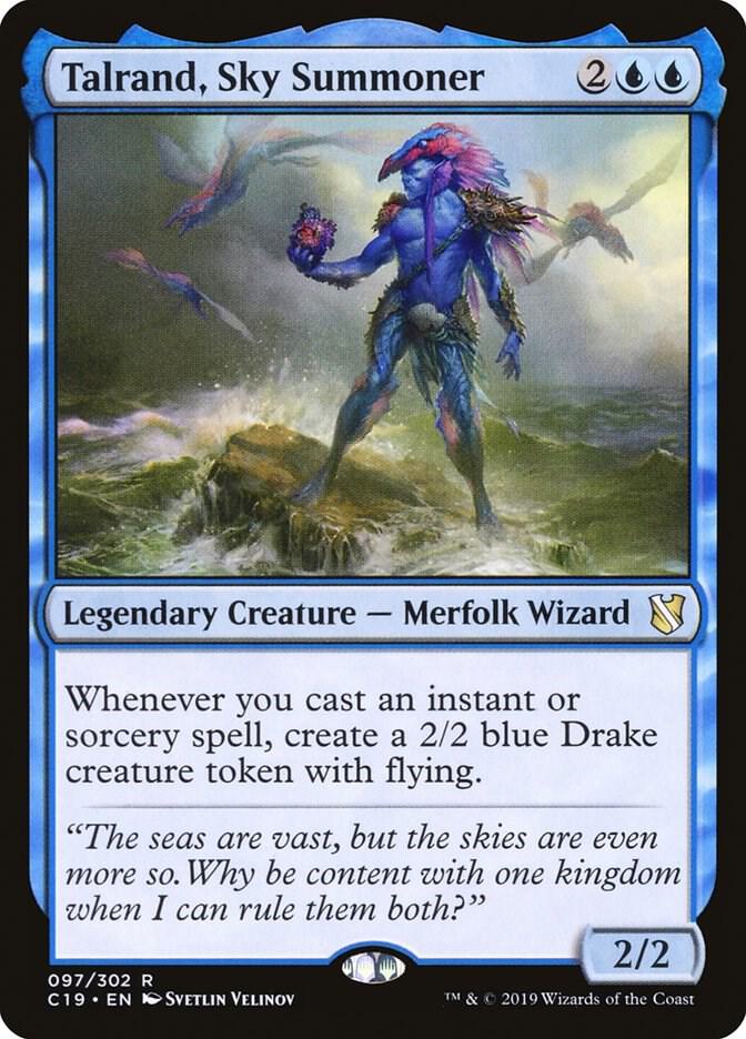 Talrand, Sky Summoner (97) [Commander 2019]