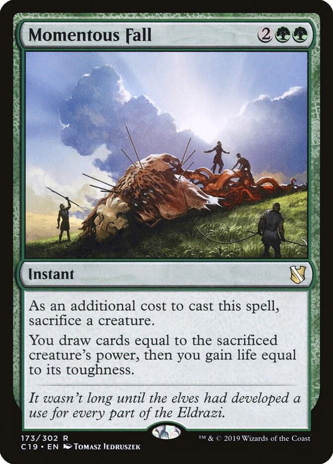 Momentous Fall (173) [Commander 2019]
