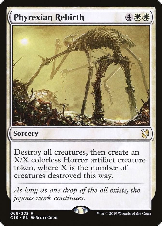 Phyrexian Rebirth (68) [Commander 2019]
