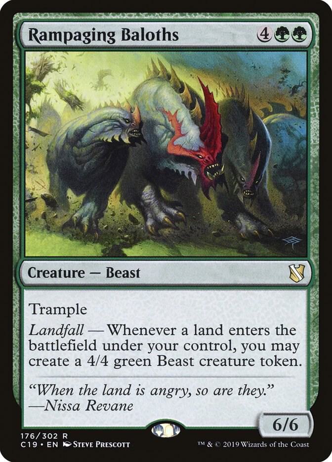 Rampaging Baloths (176) [Commander 2019]