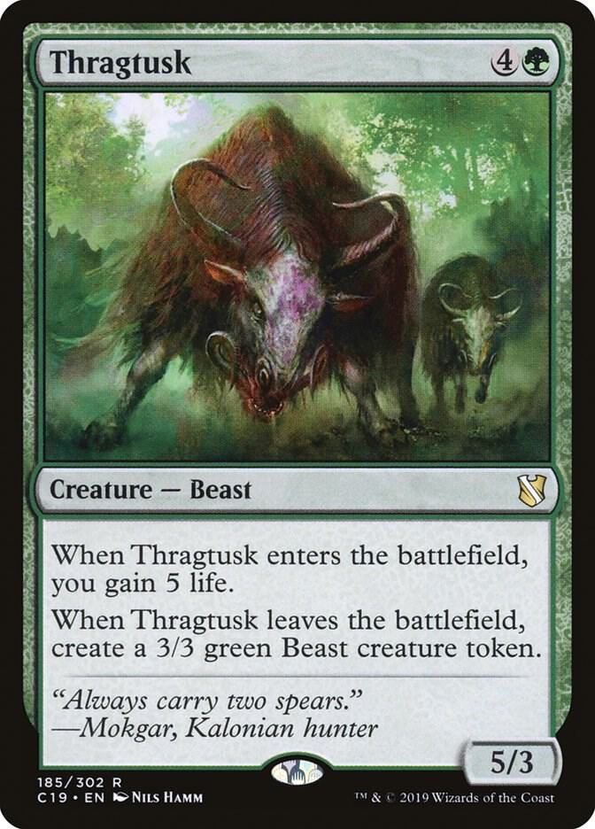 Thragtusk (185) [Commander 2019]