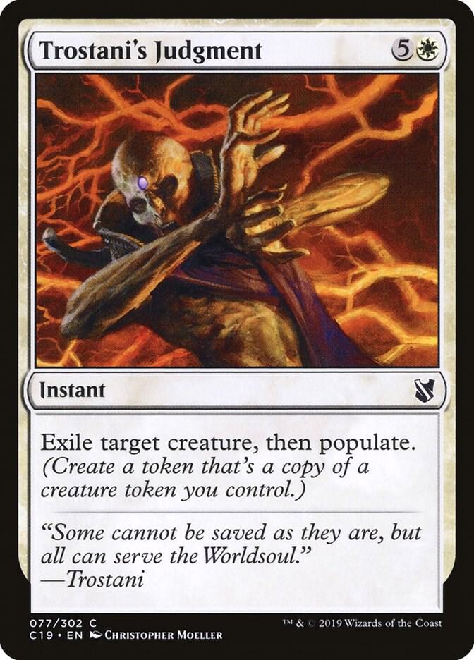 Trostani's Judgment (77) [Commander 2019]
