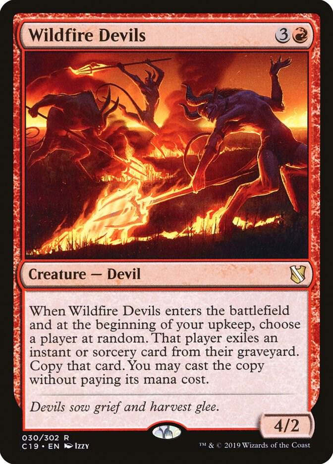 Wildfire Devils (30) [Commander 2019]