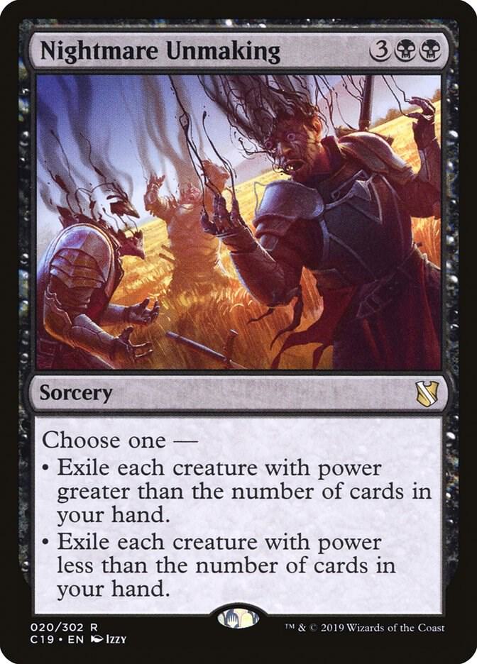 Nightmare Unmaking (20) [Commander 2019]