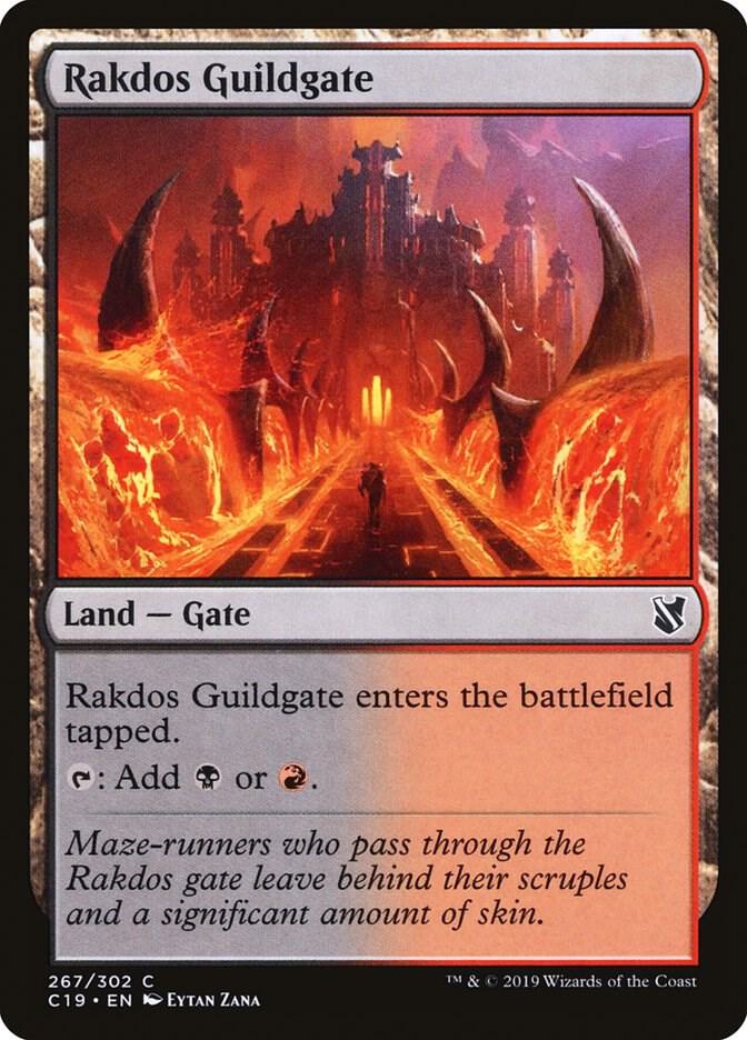 Rakdos Guildgate (267) [Commander 2019]