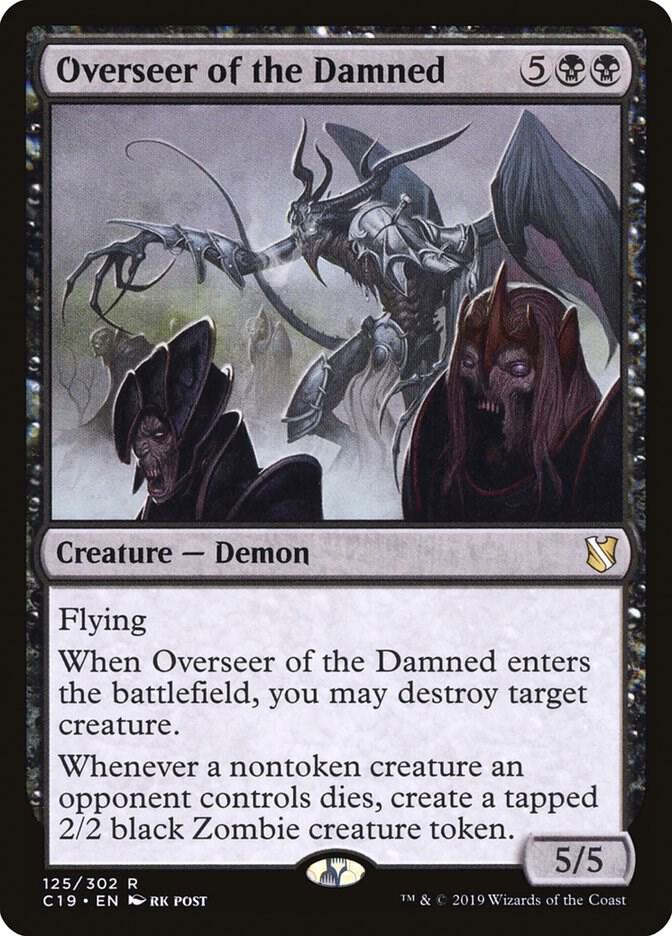 Overseer of the Damned (125) [Commander 2019]