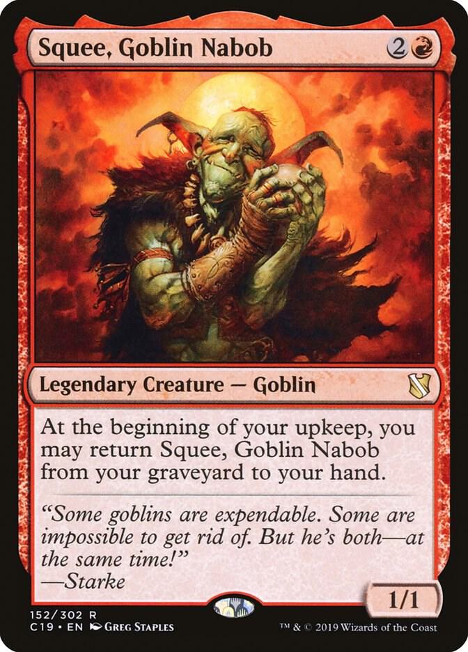 Squee, Goblin Nabob (152) [Commander 2019]