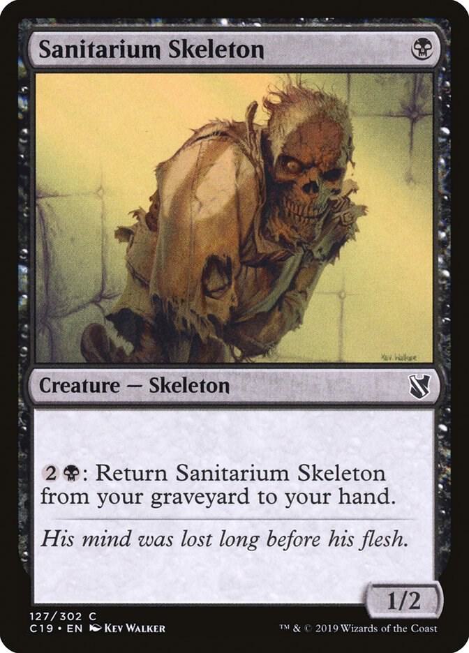 Sanitarium Skeleton (127) [Commander 2019]