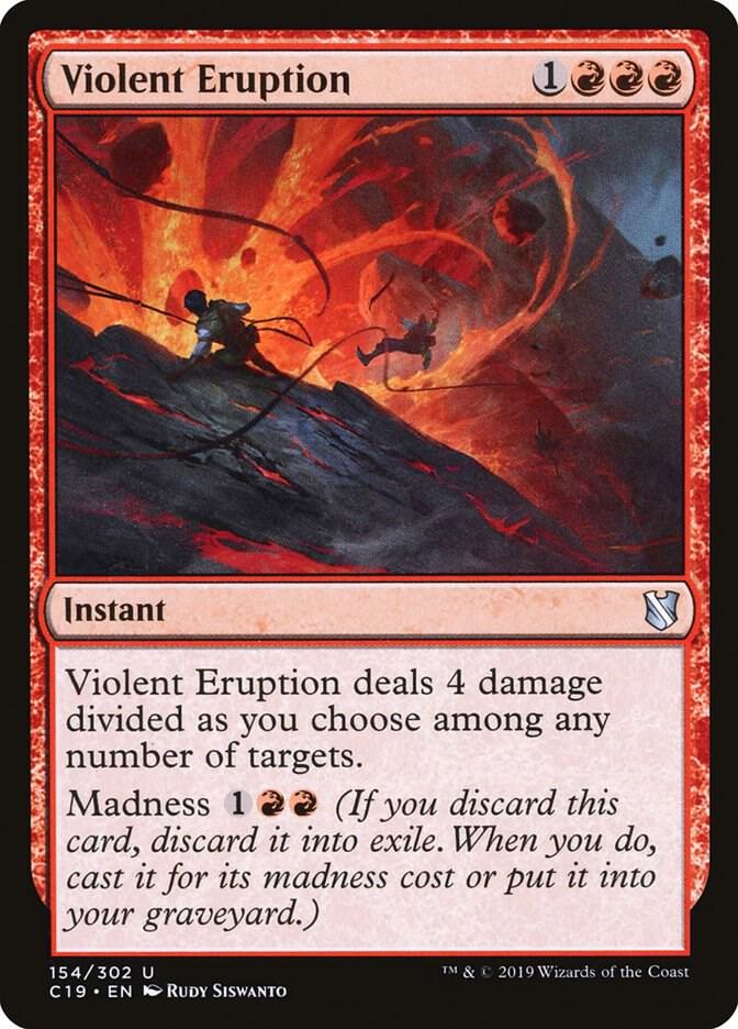 Violent Eruption (154) [Commander 2019]