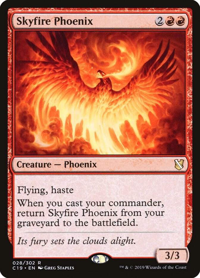 Skyfire Phoenix (28) [Commander 2019]