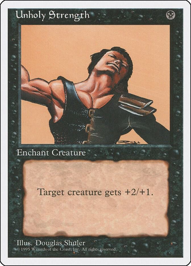 Unholy Strength (166) [Fourth Edition]