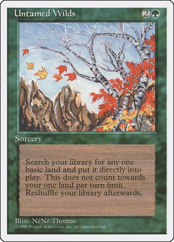 Untamed Wilds (279) [Fourth Edition]