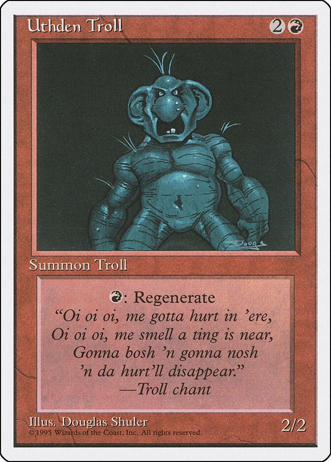 Uthden Troll (228) [Fourth Edition]
