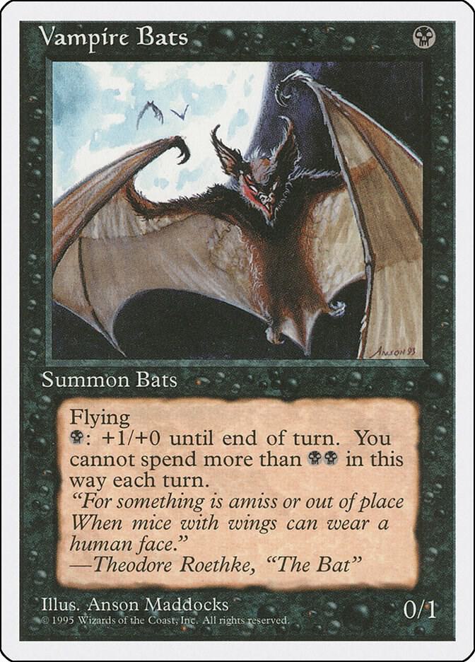 Vampire Bats (167) [Fourth Edition]