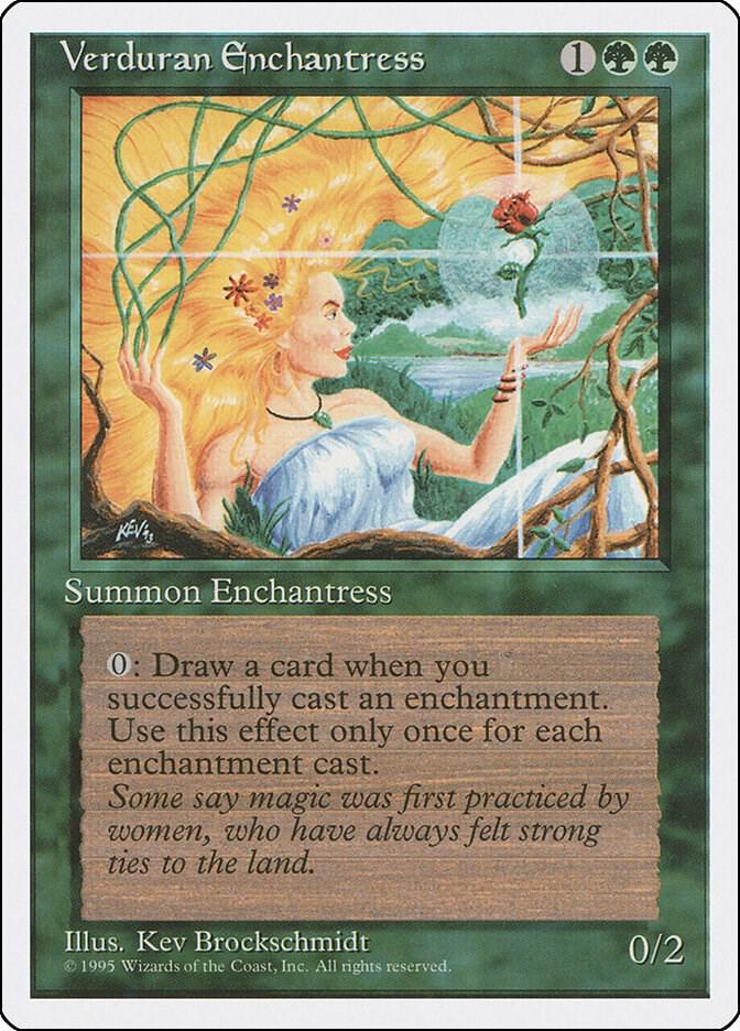 Verduran Enchantress (281) [Fourth Edition]